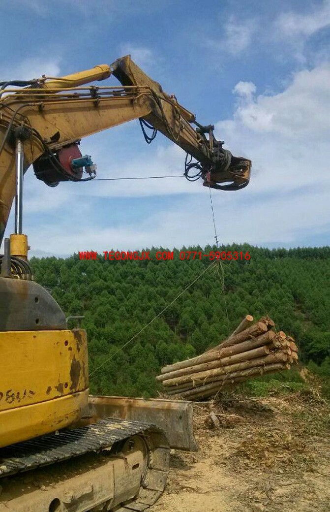 遥控单索道绞盘机