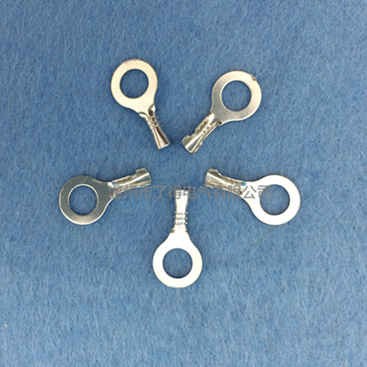 2接地片 内径6.2mm o型开口接线端子 dj4311-6.2 搭铁环