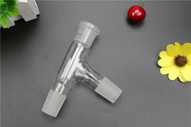 蒸馏头75度 纯手工高硼硅加厚耐高温促销stronlab正品实验玻璃仪