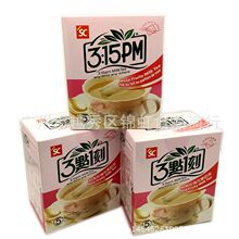 批发供应 三点一刻玫瑰花水果味奶茶3点1刻100g*24盒/箱