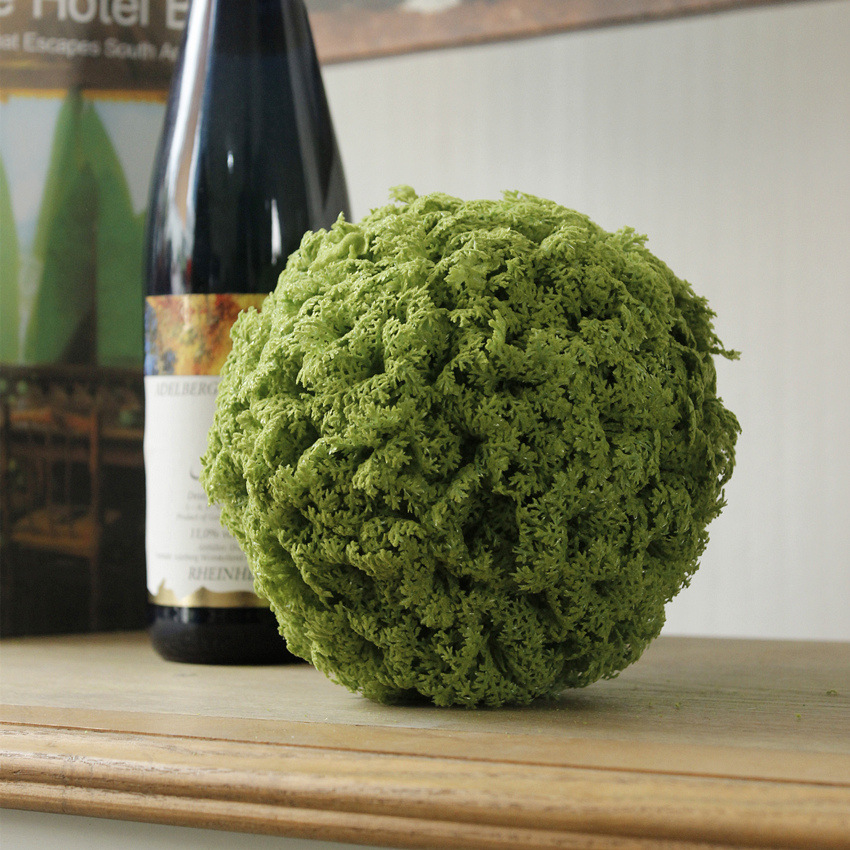 仿真植物假花球 绿色圆球米兰草球布景 家居装饰场景婚庆苔藓圆球