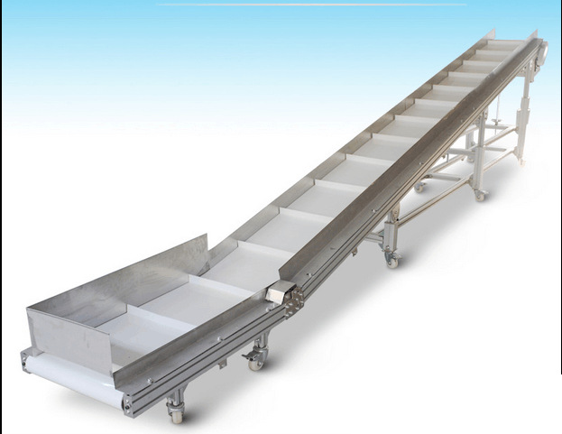 食品输送机流水线皮带输送机 白色食品pu带符合国家食品品质要求