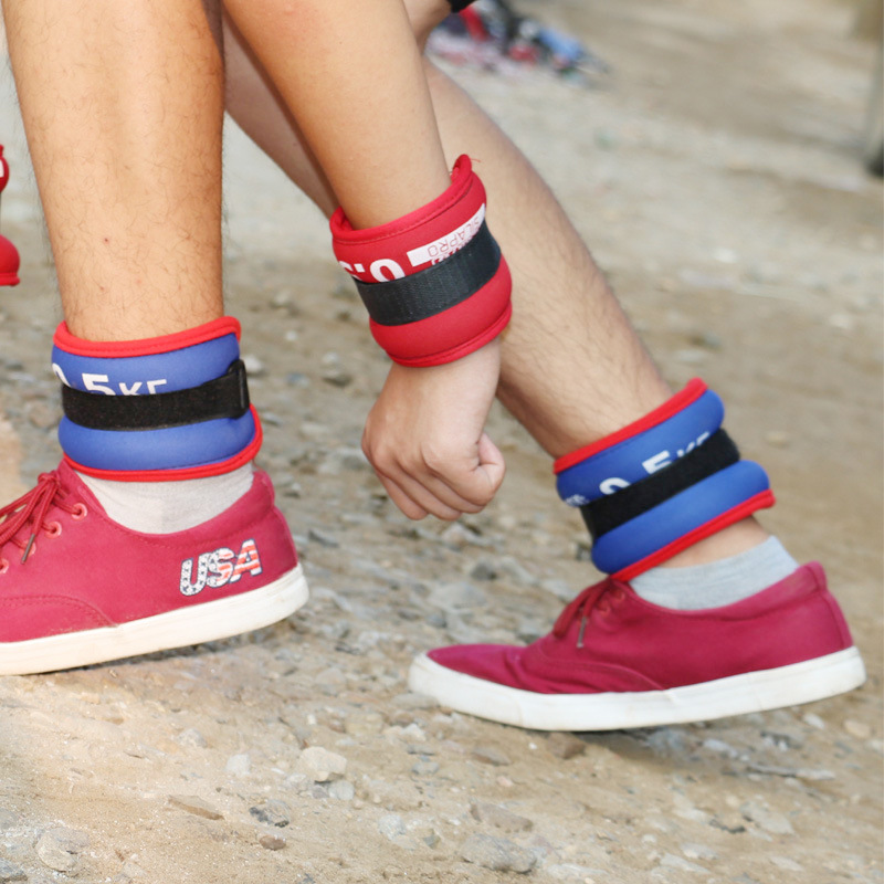 沙袋绑腿 绑手腕隐形 负重 跑步沙绑腿铁砂 淘宝热卖新款工厂直销