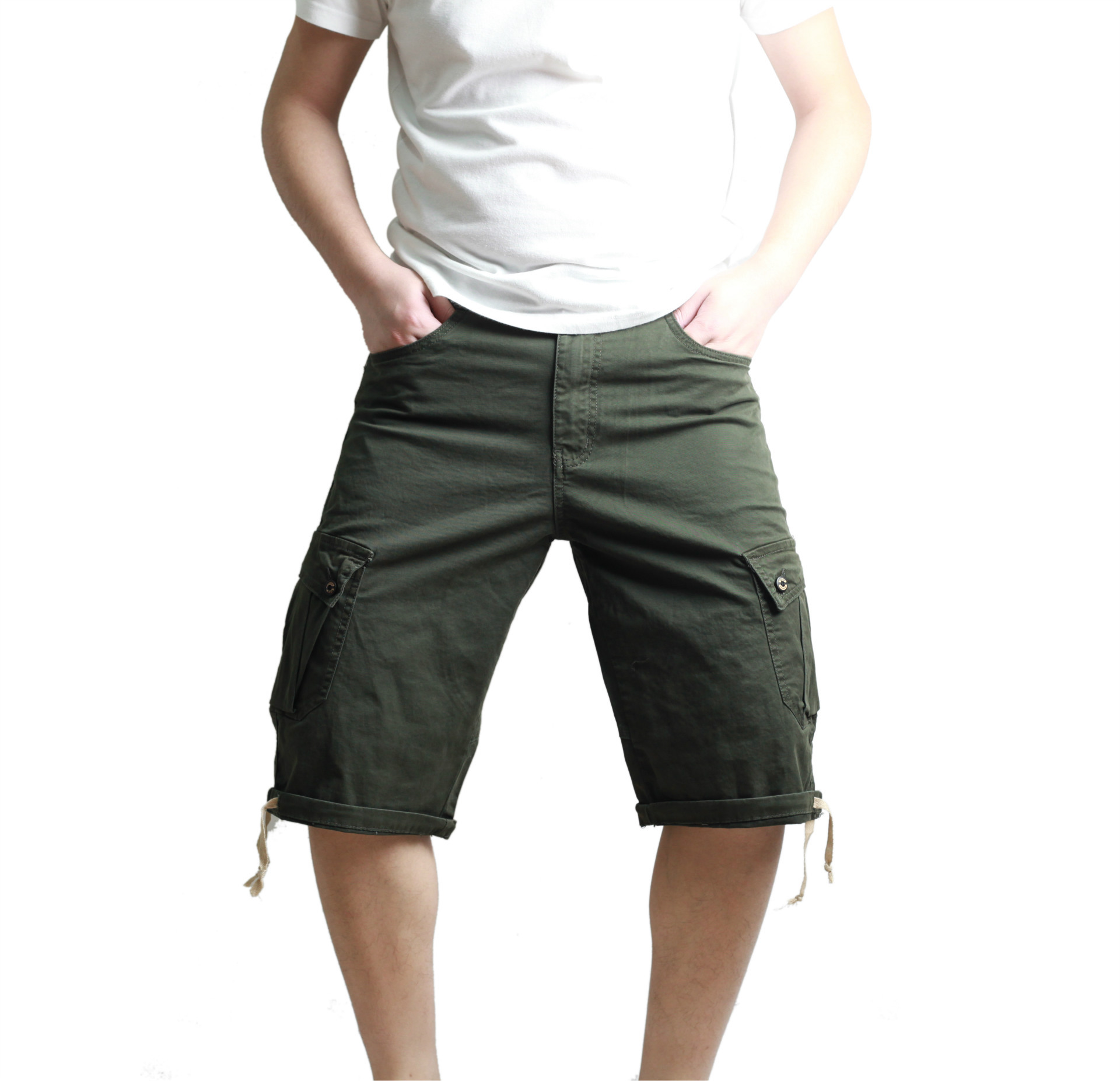 2016春夏新款全棉夏款短裤 男式工装短