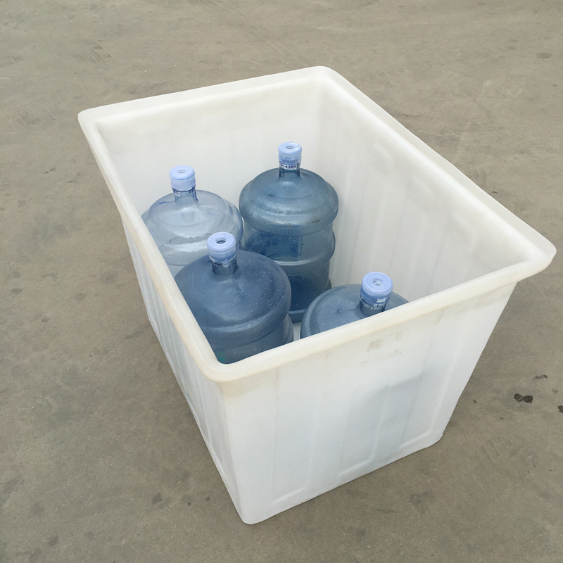 定制优质500l敞口pe水箱 食品包装周转箱 电镀酸洗pe塑料方箱