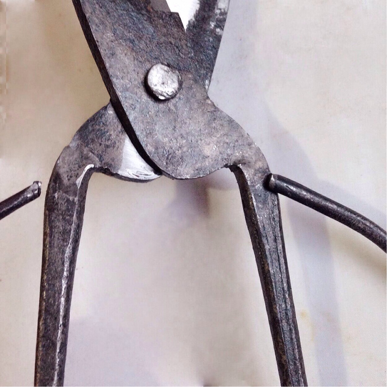 铁剪刀 手工锻打大号羊毛剪29厘米尖头剪边角料毛毯地毯加长剪子