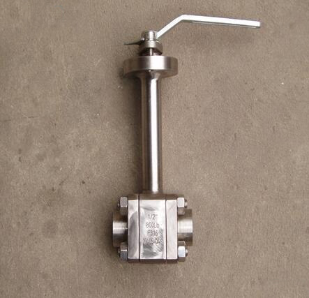 dq61f低温加长杆锻造不锈钢球阀