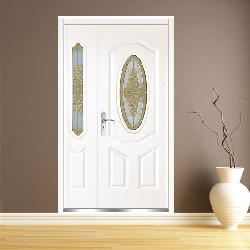 玻璃门 (专业定制豪华字母门 高档进户门 欧式防盗门 )厂家直销