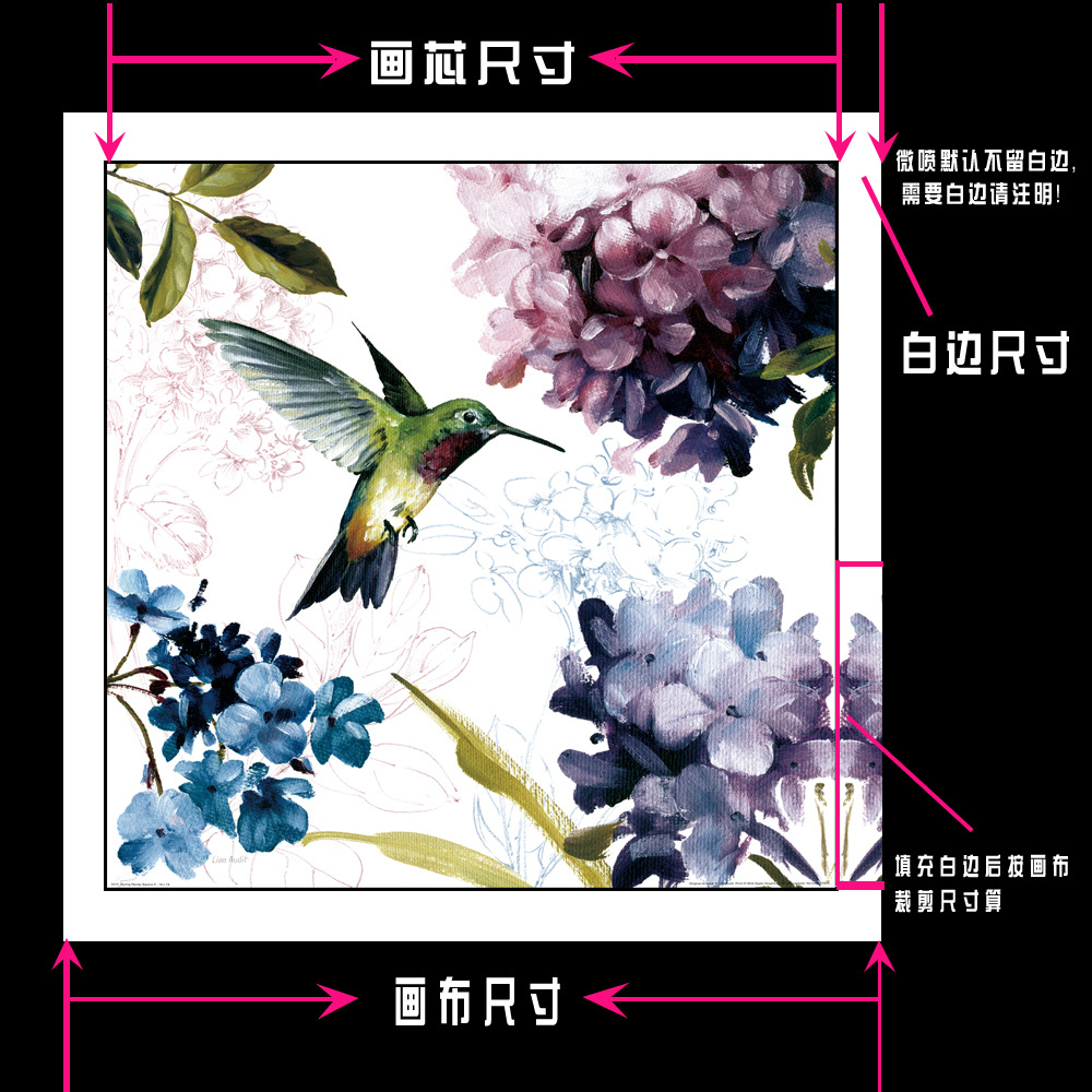 高清微喷画芯 喷绘油画布 清晰打印油画 装饰画 花卉风景国画印刷