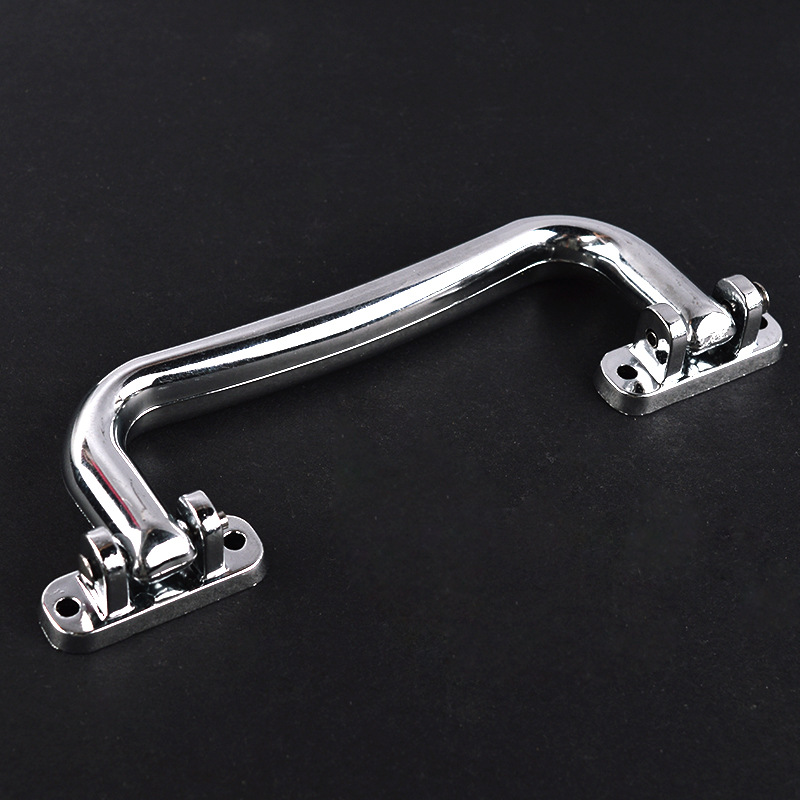 锌合金拉杆箱把手 航空箱提手把手 金属箱包提手把手定制