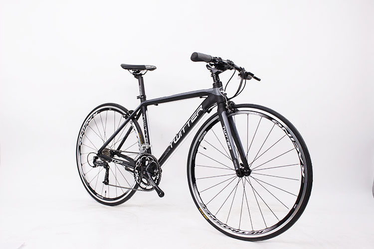 骓特tw736铝合金公路车 直把公路自行车 18速c刹自行车生产厂家