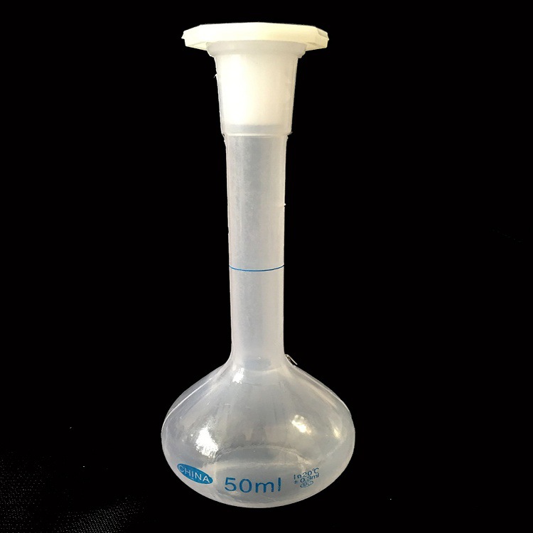 【厂家直销】容量瓶,塑料50ml容量储液瓶 分装瓶