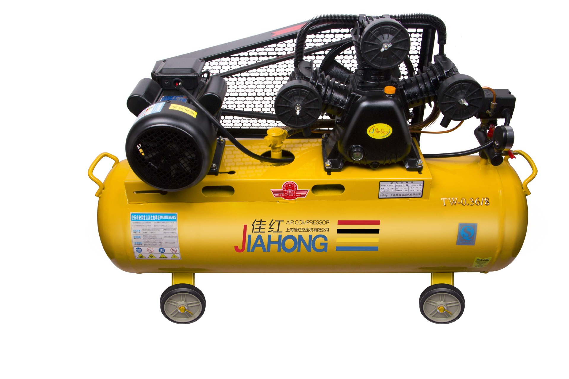 220v铜线电机小型家用环保空压机