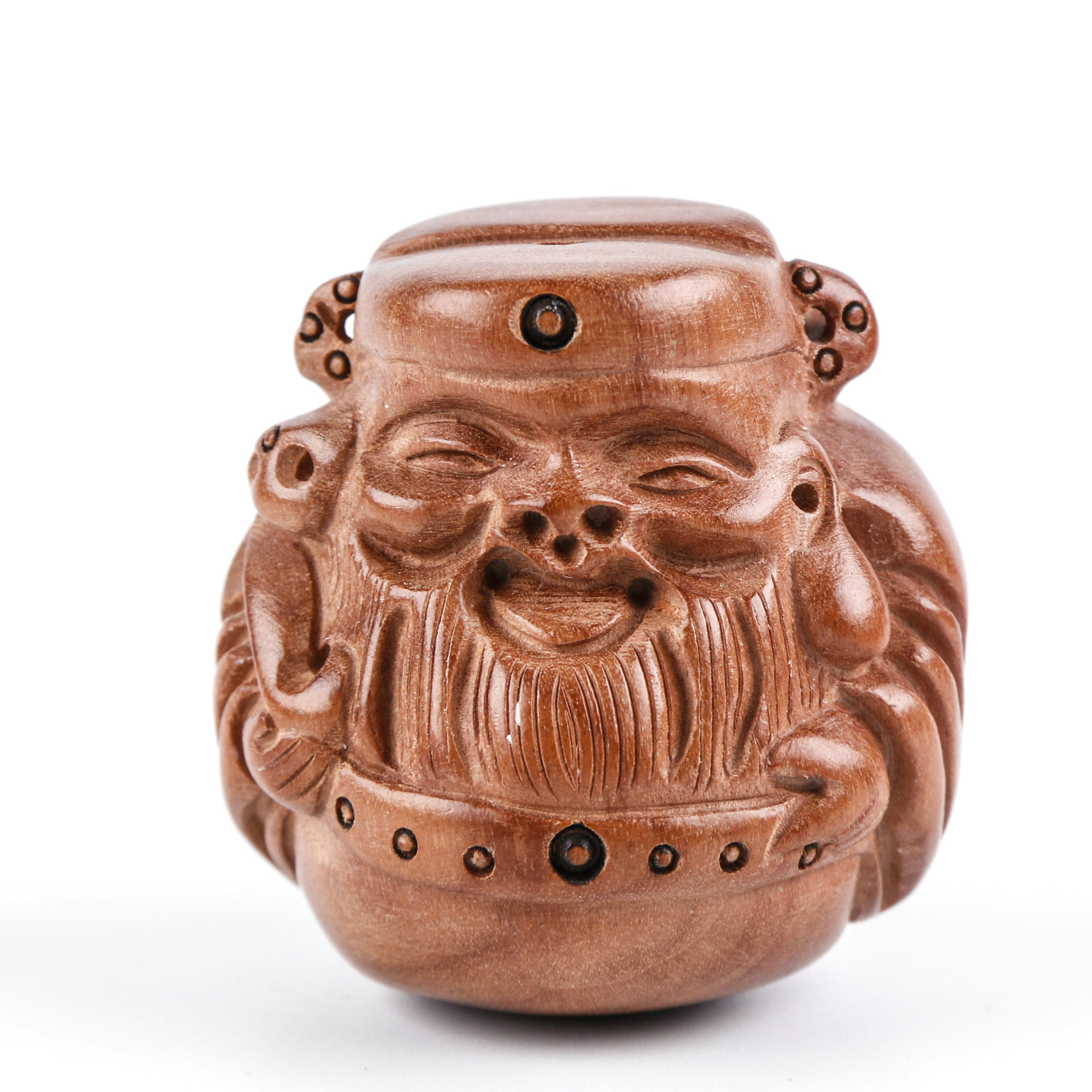 桃木工艺品批发 沈阳木雕财神 雕刻木质工艺品 木制工艺品加工
