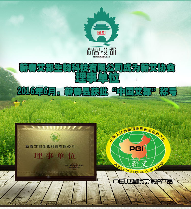 尚宫艾都蕲艾条艾柱艾叶条散支装10支包邮艾绒中国艾都