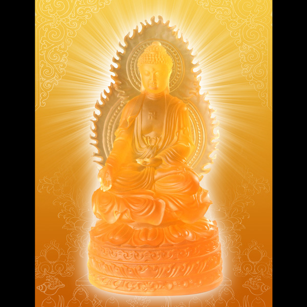 b宝月智严光音自在王如来