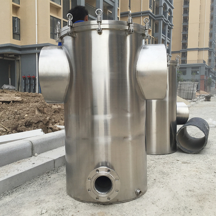 工厂专业批发雨水截污挂篮弃流井装置雨水过滤井雨水收集系统