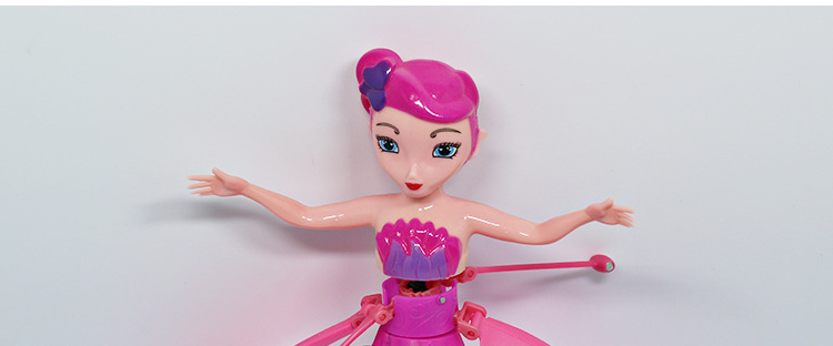 厂家批发小飞仙感应飞行器小仙女飞天仙子新奇特地摊儿童玩具