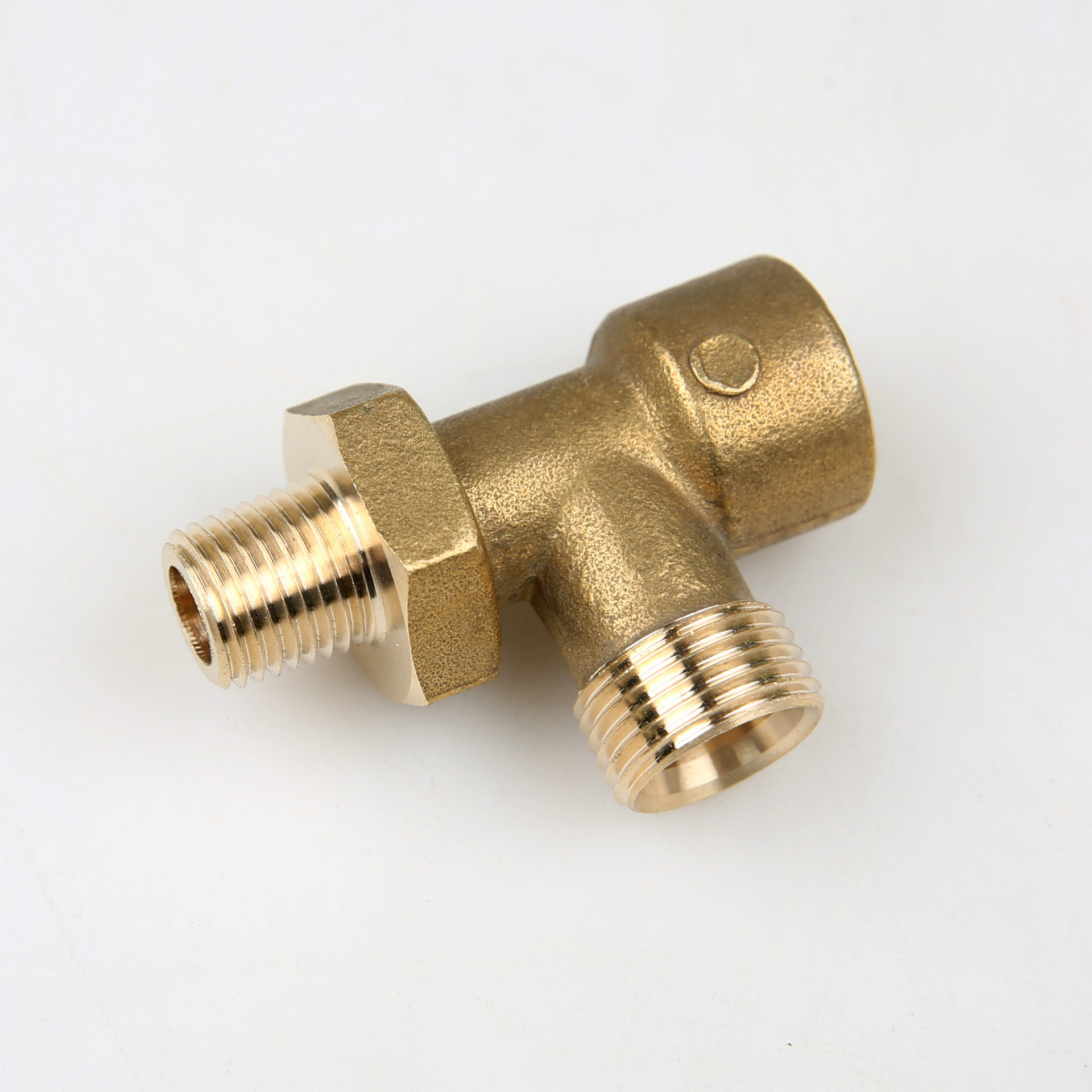 制动管快速铜接头 qm731-y758黄铜接头配件