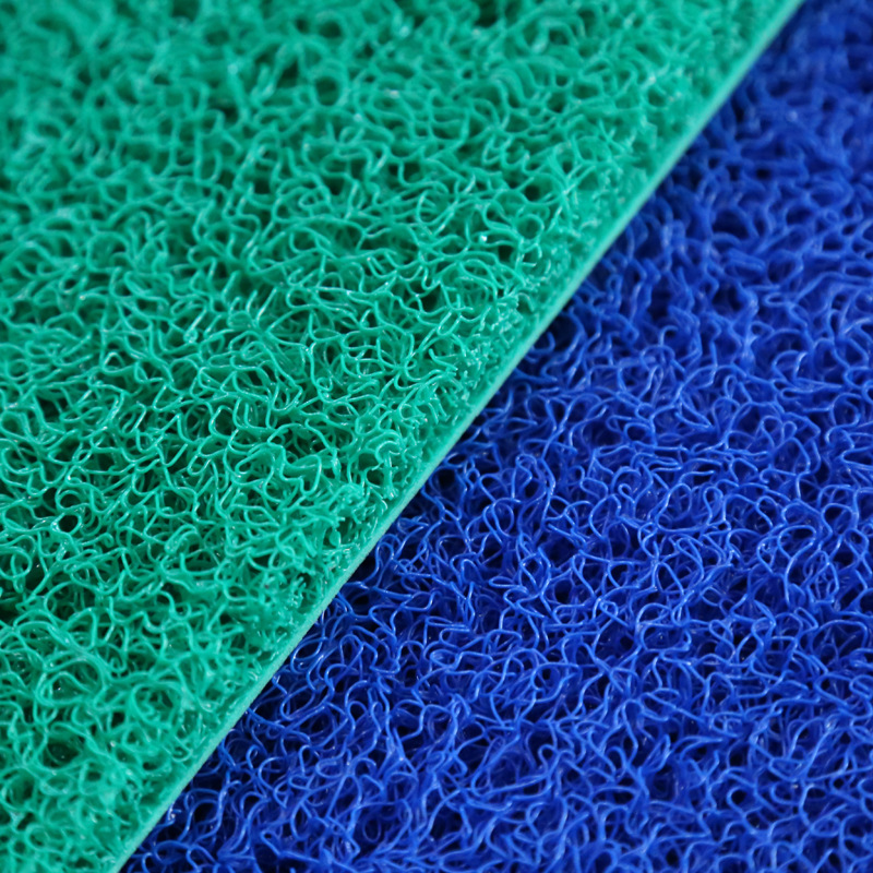 厂家供应发泡底喷丝地毯 防滑防水喷丝地毯 塑料pvc喷丝地垫