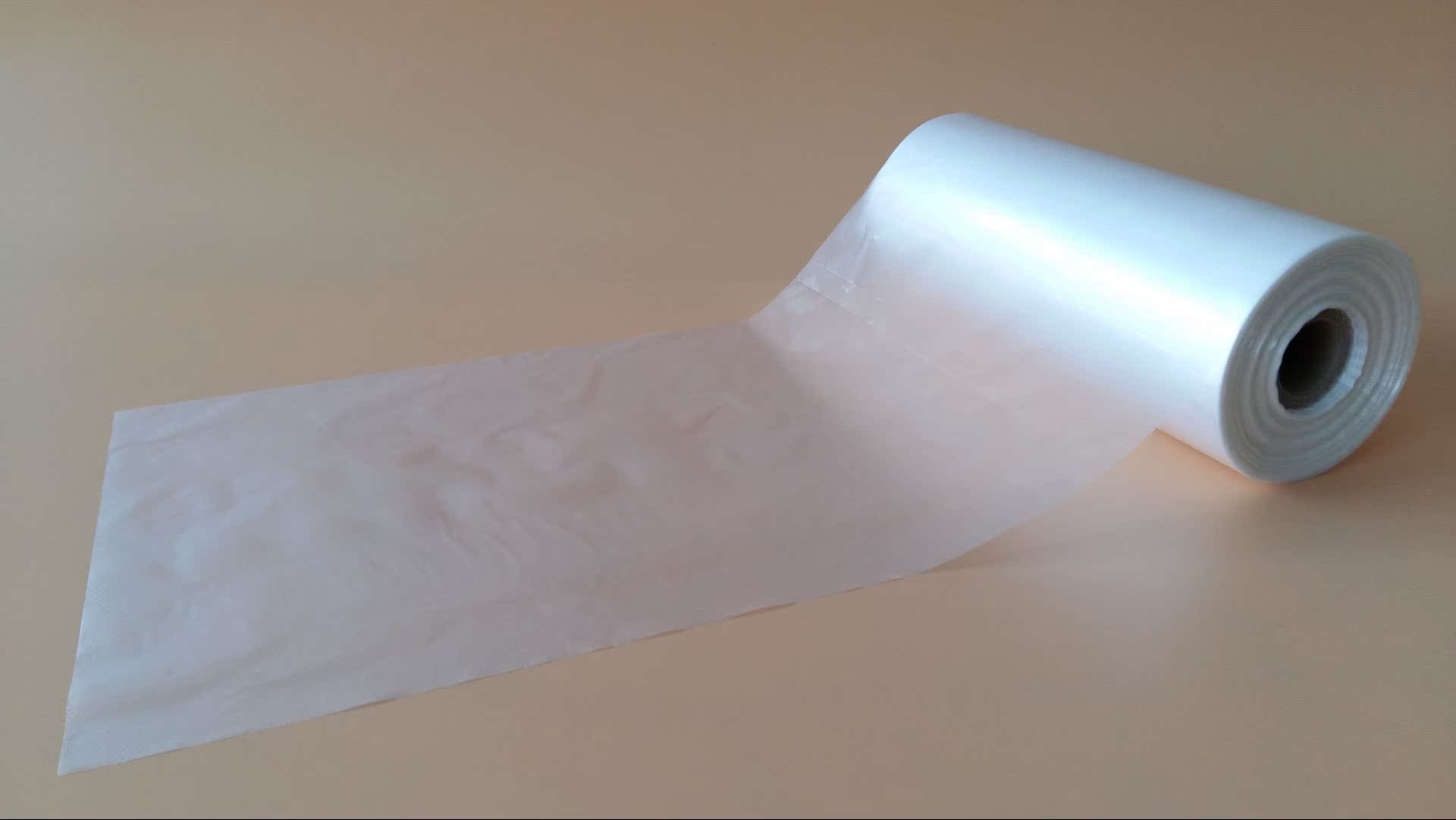 加厚超市专用手撕连卷袋 pe食品保鲜塑料平口包装袋 定做