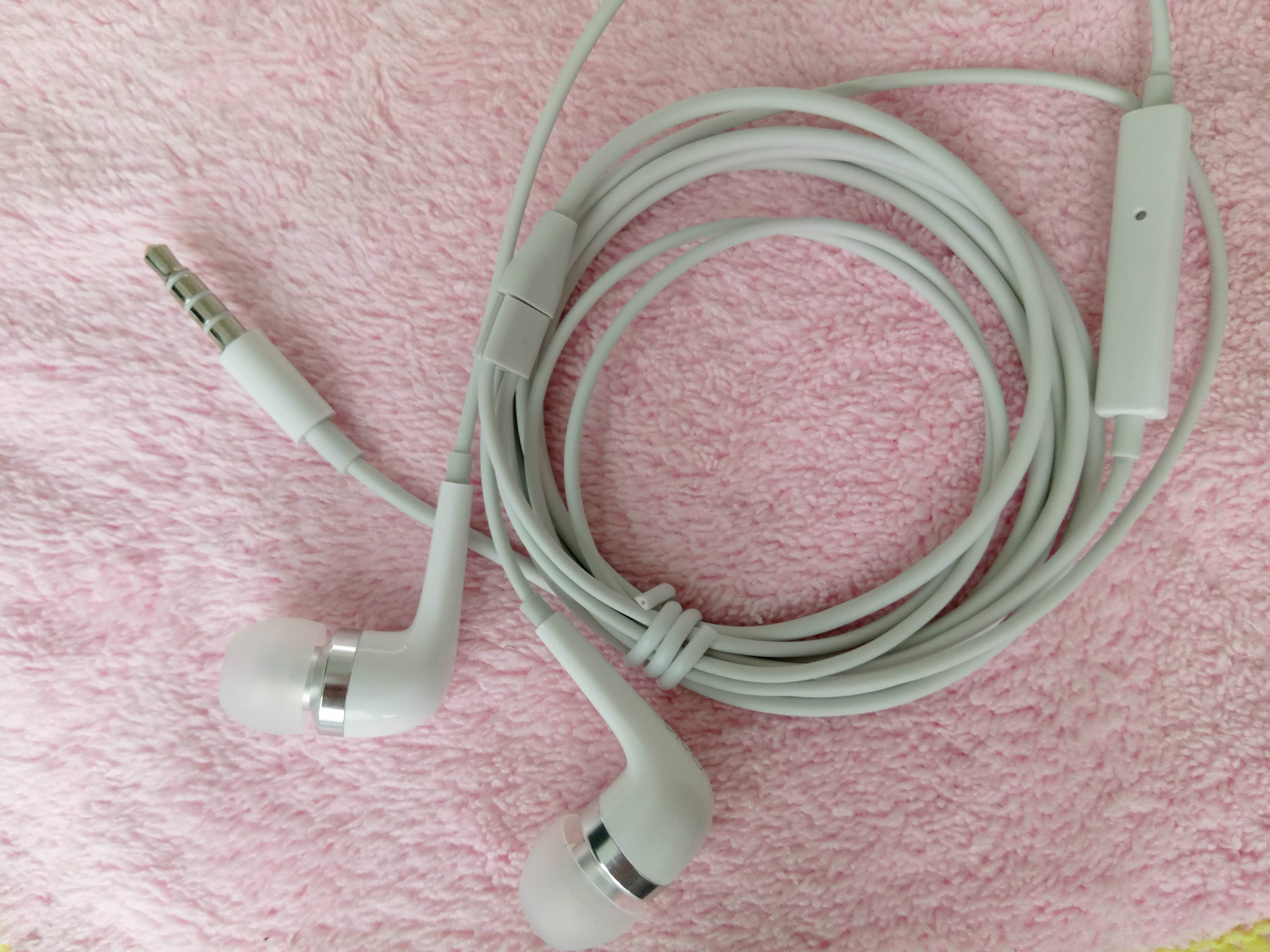 5插头 硅胶套 通用型入耳式通讯耳机 vivo耳机