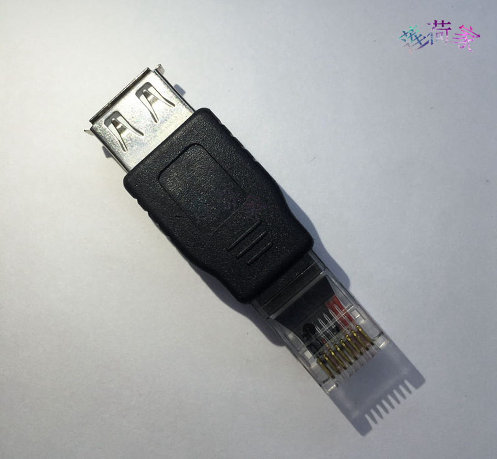 rj45转usb母转接头usb对网线水晶头usb母头转rj45水晶头网络接口