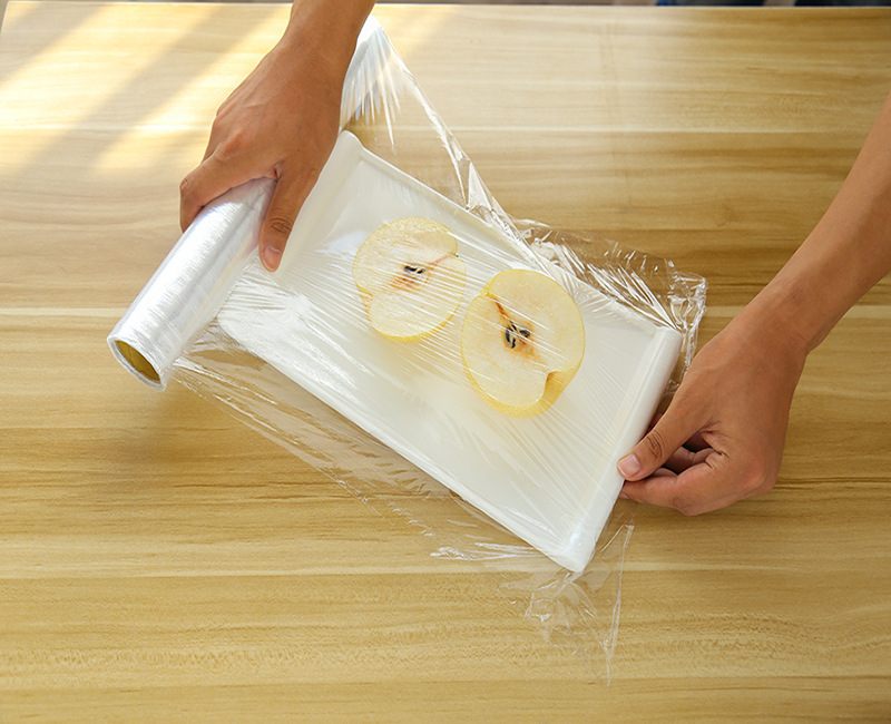 新款大号pe食品保鲜膜 大卷酒店蔬菜水果保美容瘦身鲜膜厂家 批发