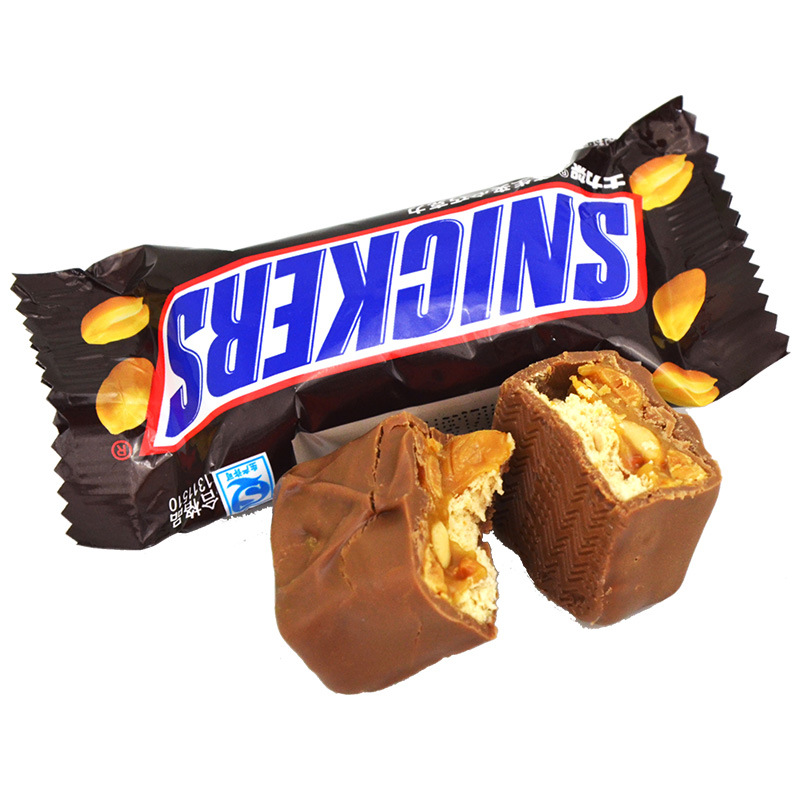 德芙士力架花生夹心巧克力家庭装460g*