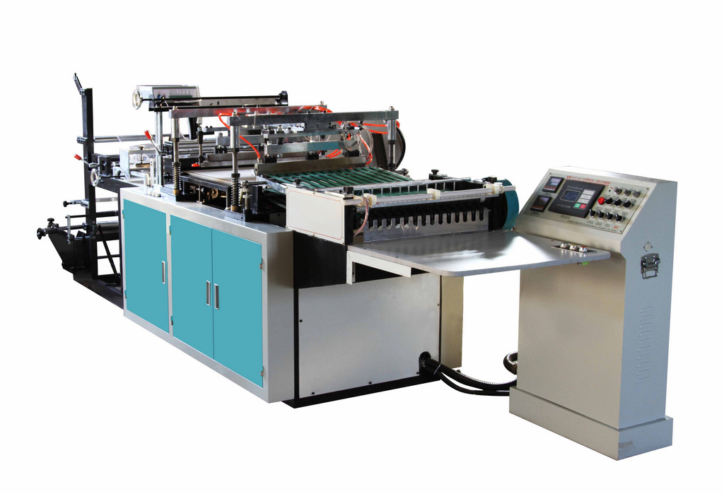 热销高速电脑三角袋边封鲜花袋opppe均可异形袋制袋机