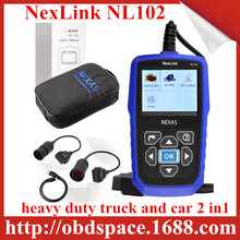 Nexlink NL102柴油机械重型卡车汽车2 in1汽车扫描仪 obd2检测仪
