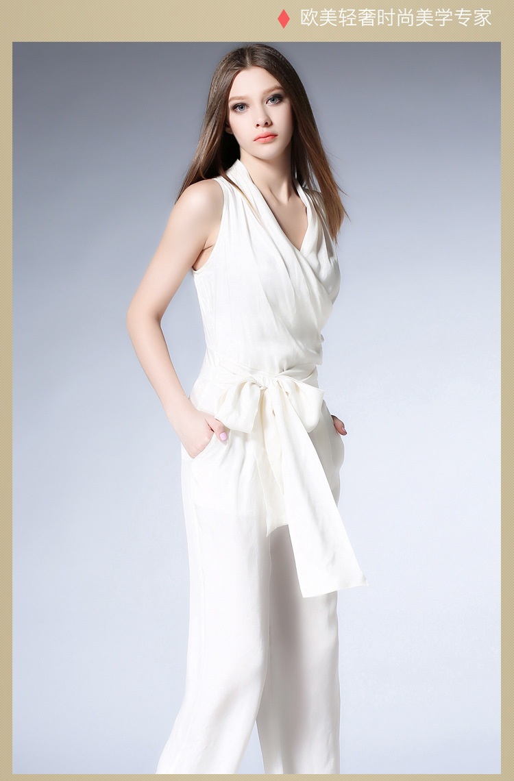 30%-50% 品牌 其他唐施 货号 3401 风格 轻熟 款式 连体裤 裤型 宽筒