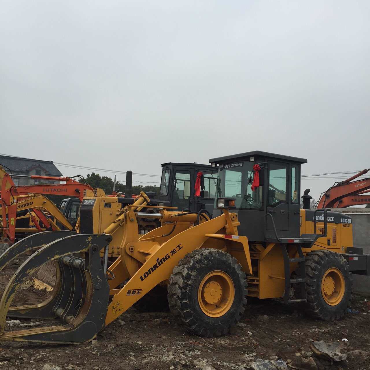 出售临工920加长臂夹抱装载机 龙工抓草机 小型装载机