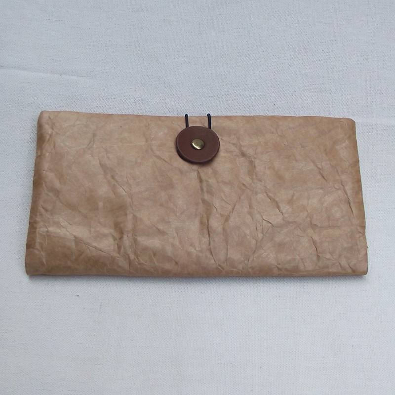 新款材料杜邦纸手拿包*中性手抓包*撕不烂防水防油化妆包