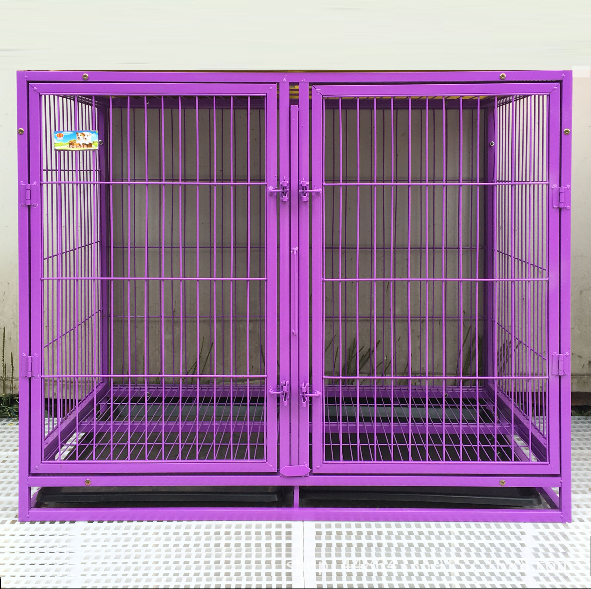 宠物寄养笼具分离笼子隔离笼可拆分笼带隔断两三层多层笼具加高