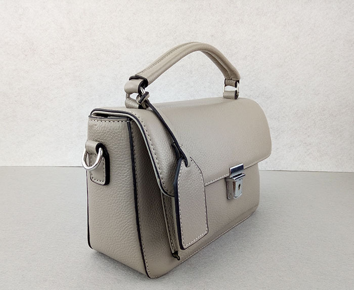 头层牛皮风琴包女包新款包包单肩牛皮包斜挎包百搭手提小方包批.