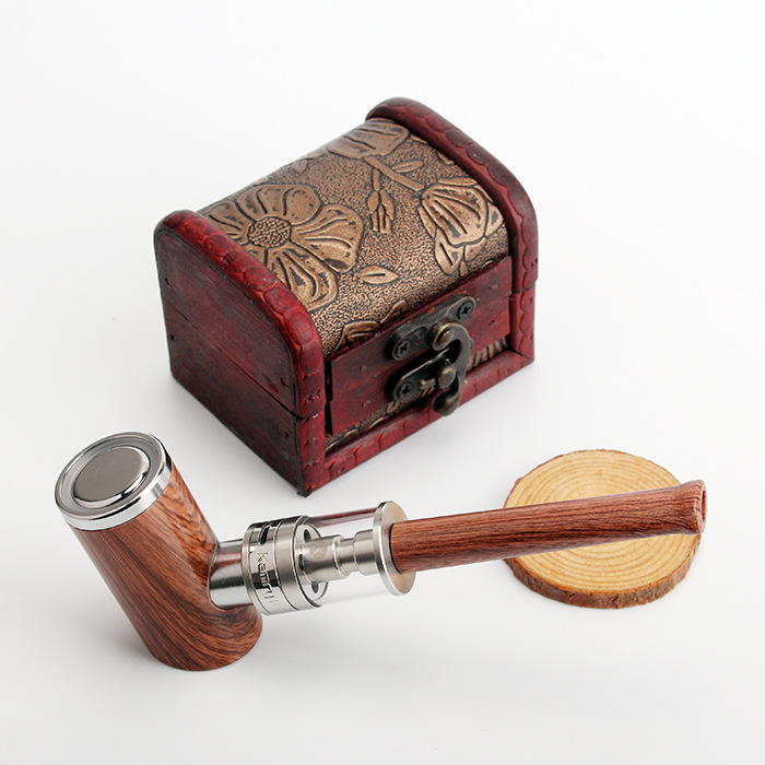 k1000plus电子烟精致烟斗设计舒适金属手感三重保护蒸汽电子烟