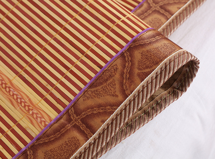 夏凉竹席 双面折叠竹席 碳化环保 竹炭凉席 双面席子批发一件代发