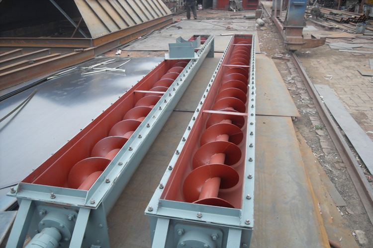 螺旋给料机 中坤环保 供应无轴螺旋输送机,山西螺旋送料机