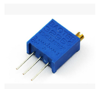 3296w-501(500欧)精密可调高电位器 3296电位器 可调电阻