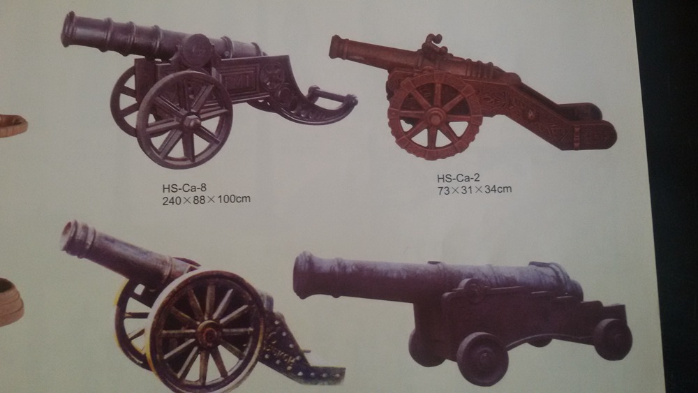 工厂直供仿古红夷铸铁大炮镇宅铸铁工艺品大炮景观工艺品洋炮