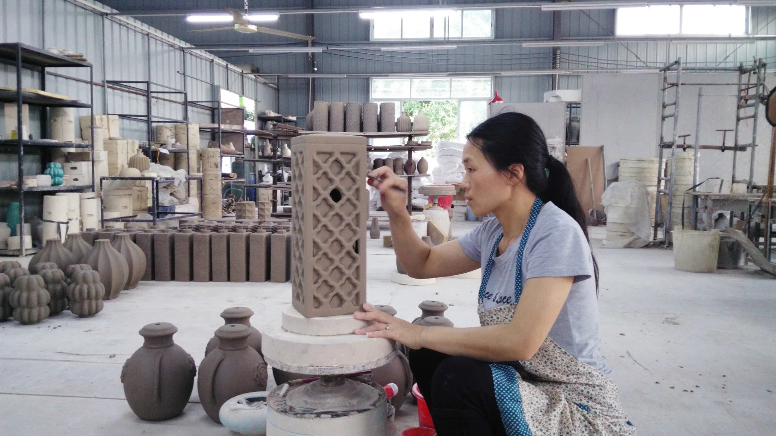 大盛陶瓷小董董,一个爱玩的陶艺人