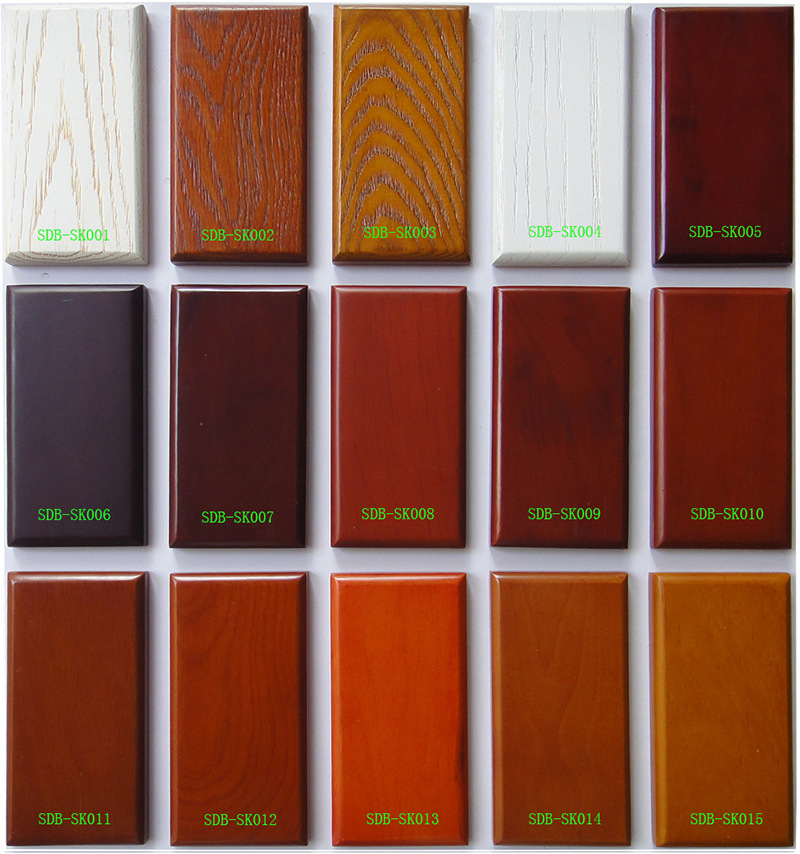 室内套装房间门刚果沙比利原木门    ======色板及色卡实拍图======