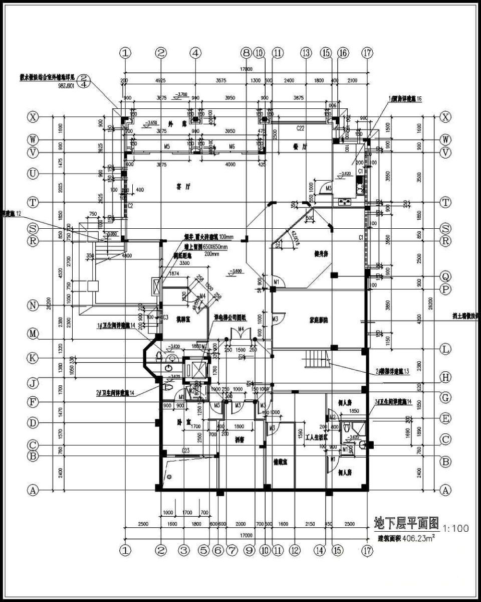送你两套图纸,建一套带地下室的别墅,冬暖夏凉