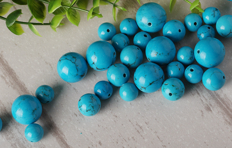 供应 美国睡美人绿松石圆珠