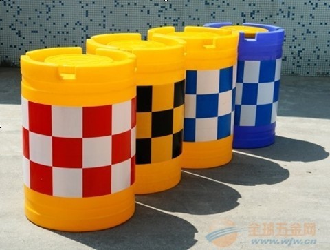 交通道路防撞桶 PE滚塑防撞桶 小防撞桶 公路隔离墩 交通防护桶