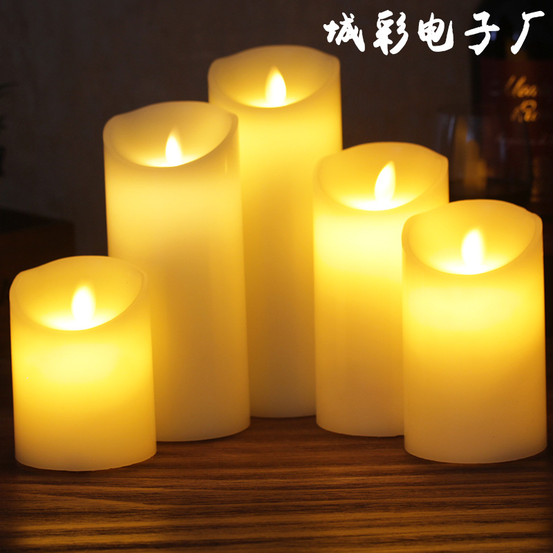 电蜡烛吹
