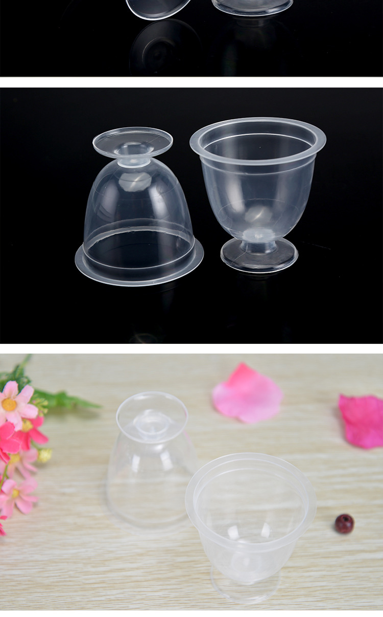 厂家批发透明圆形一次性塑料杯 布丁杯 可加工定制环保pp果冻杯