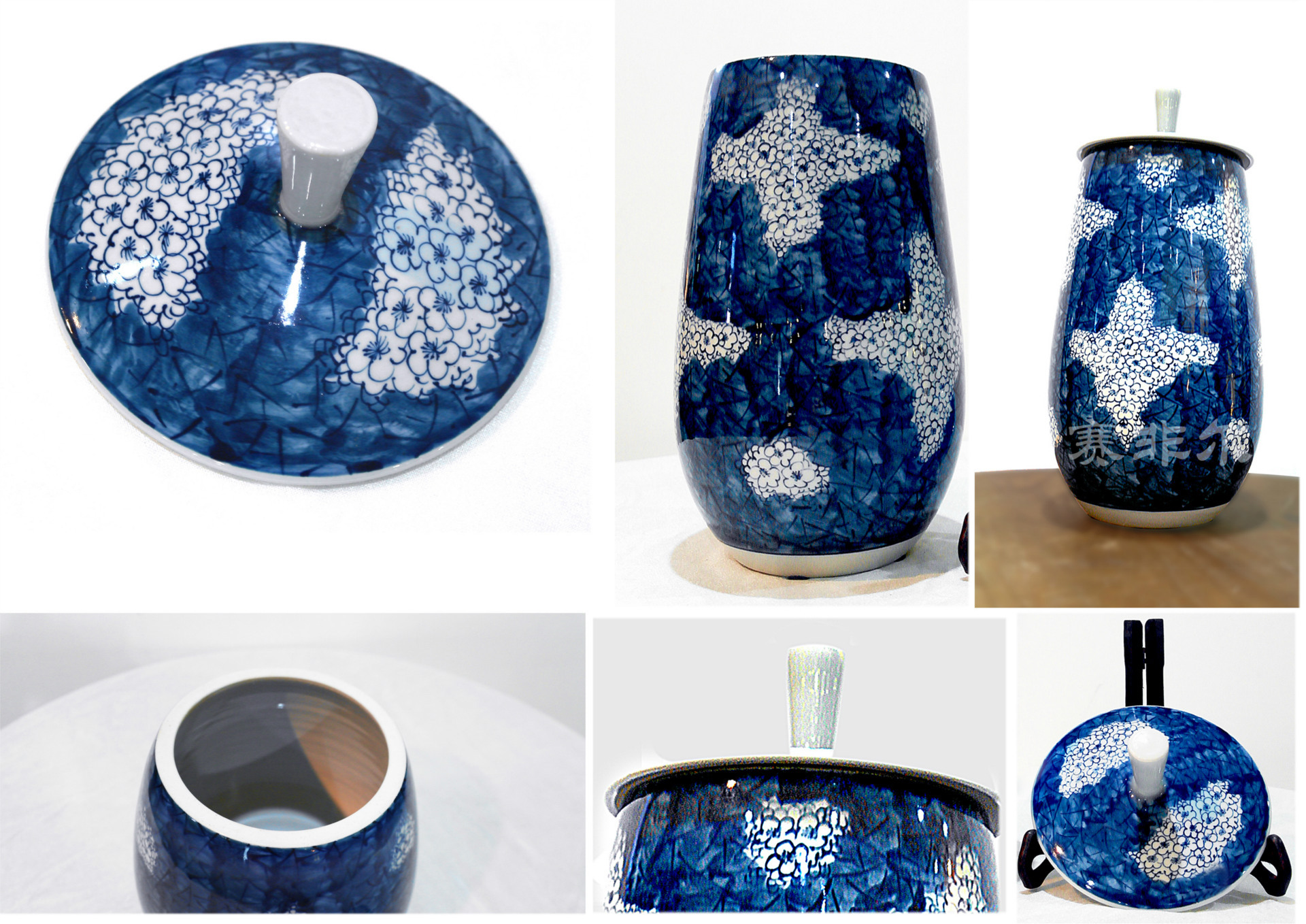 厂家批发新中式现代简约陶瓷工艺品软装家居饰品摆件茶叶罐储物罐