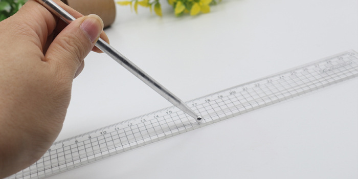 蝴蝶牌槽尺 30cm到60cm绘图设计美工槽尺(赠金属笔)设计尺子